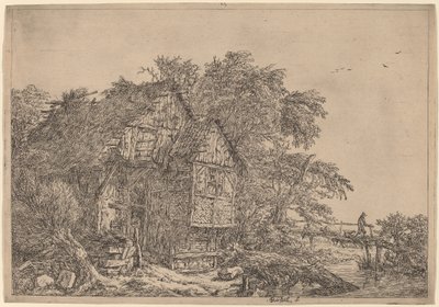 Pikku silta tekijältä Jacob van Ruisdael