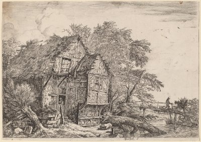 Pikku silta tekijältä Jacob van Ruisdael