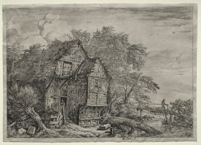 Pikku silta tekijältä Jacob van Ruisdael