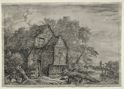 Pikku silta. tekijältä Jacob van Ruisdael