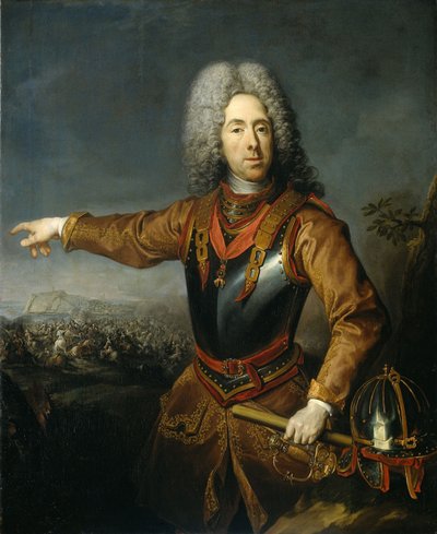 Savoian prinssi Eugene muotokuva 1663-1736, 1718 tekijältä Jacob van Schuppen