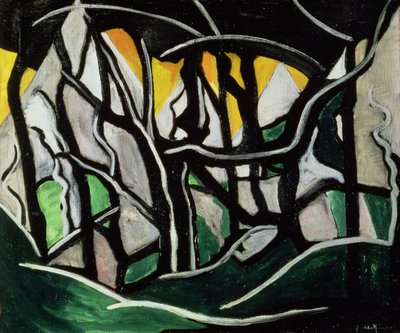 Maisema, 1915 tekijältä Jacoba Berendina van Heemskerck van Beest