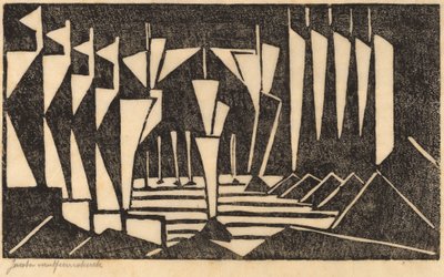 Tyylitellyt purjeveneet, 1915. tekijältä Jacoba van Heemskerck van Beest