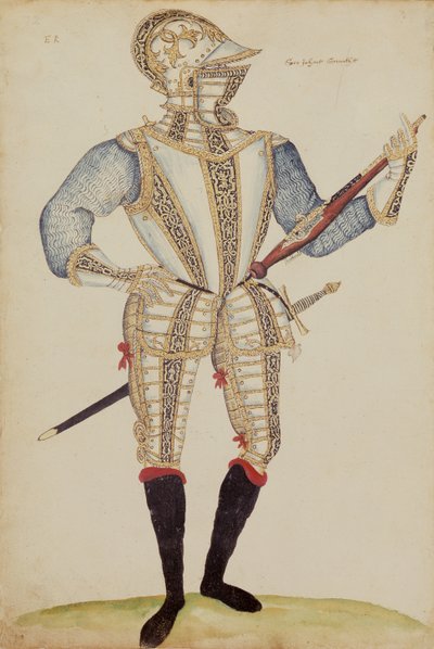 Sir John Smithen panssari tekijältä Jacobe Halder