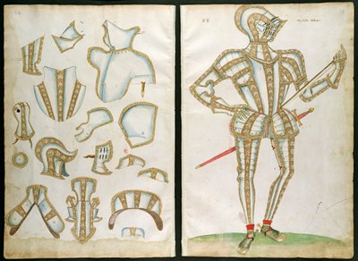 Suit of Armor for My Lorde Skrope, "An Elizabethan Armourer