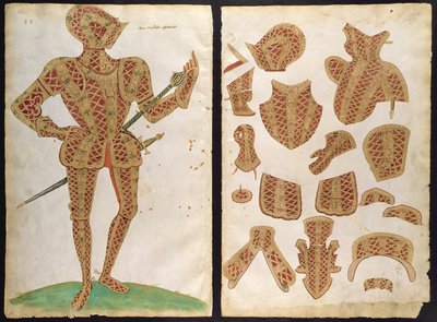 Sir Christopher Hattonin haarniskapuku, 1589 tekijältä Jacobe Halder