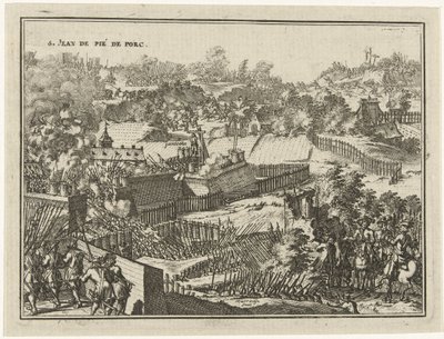 S. Jean de Pié de Porcin valloitus tekijältä Jacobus Harrewijn