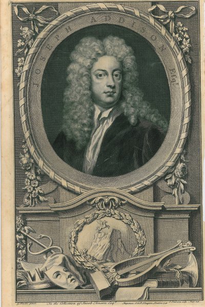 Joseph Addison tekijältä Jacobus Houbracken