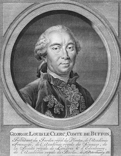 George Louis Leclerc, kreivi De Buffon, 1774. tekijältä Jacobus Houbraken