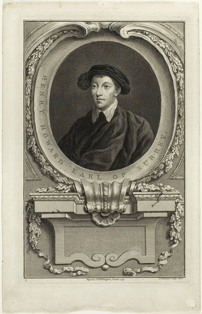 Henry Howard, Surreyn jaarli tekijältä Jacobus Houbraken