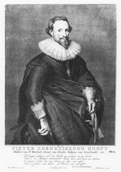 Pieter Corneliszoon Hooft tekijältä Jacobus Houbraken