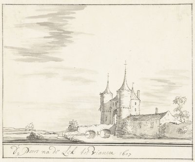 Viasen Lekin portti 1607 tekijältä Jacobus Stellingwerff