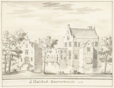 Groenewouden linna Woudenbergin lähellä, vuonna 1382 