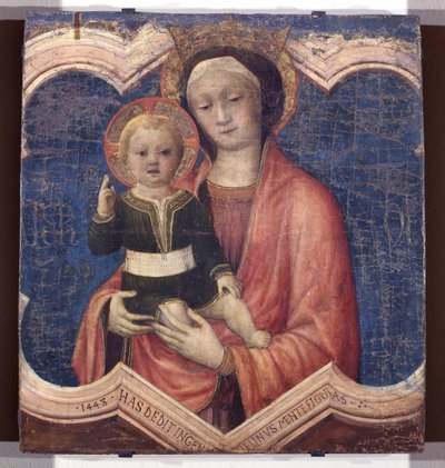 Madonna ja lapsi, 1448 tekijältä Jacopo Bellini