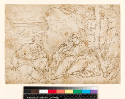 Loput lennolla Egyptiin, 1400-1499 tekijältä Jacopo Palma
