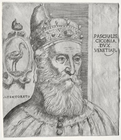 Muotokuva Pasquale Cicognasta, Venetsian dogista tekijältä Jacopo Palma il Giovane