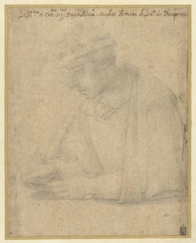 Alessandro de Medici tekijältä Jacopo Pontormo