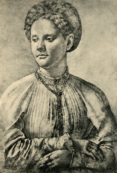 Naisen muotokuva, c1515-1557, 1943. tekijältä Jacopo Pontormo