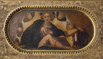 Onnen allegoria Onnen allegooria, 1565. tekijältä Jacopo Robusti Tintoretto