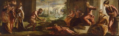 Mucius Scaevola tekijältä Jacopo Robusti Tintoretto