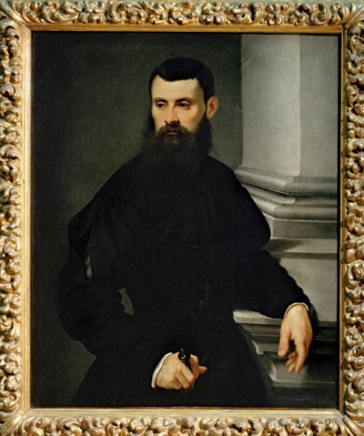 Miehen muotokuva - Miehen muotokuva ... tekijältä Jacopo Robusti Tintoretto
