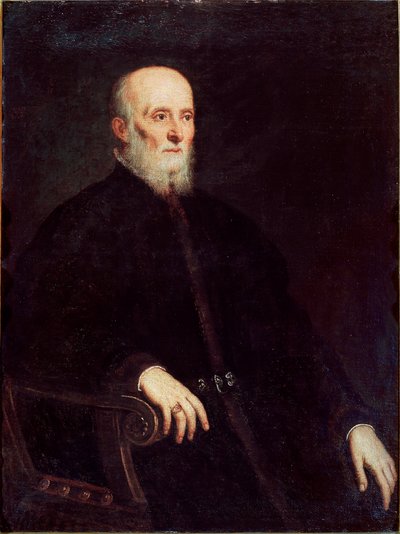 Alvise Cornaron muotokuva tekijältä Jacopo Robusti Tintoretto