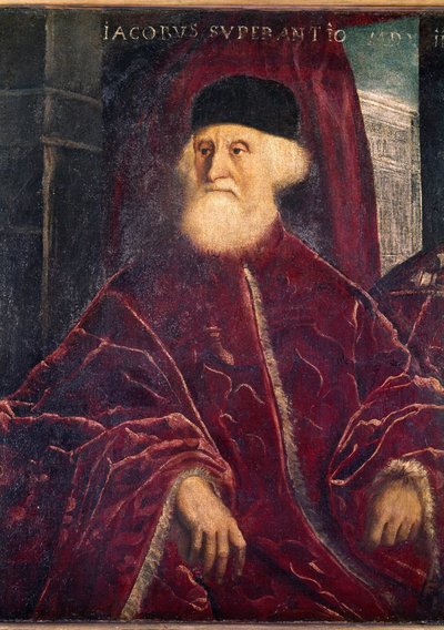 Prokuraattori Jacopo Soranzon muotokuva (maalaus, noin 1550) tekijältä Jacopo Robusti Tintoretto