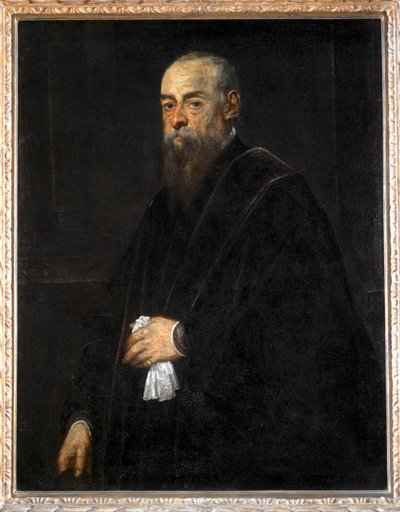 Muotokuva vanhasta miehestä, jolla on nenäliina ... tekijältä Jacopo Robusti Tintoretto