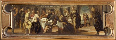 Belsassarin juhla. tekijältä Jacopo Robusti Tintoretto