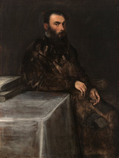 Miehen muotokuva tekijältä Jacopo Tintoretto