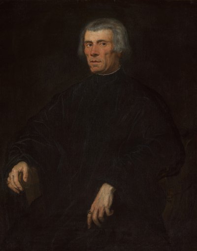 Miehen muotokuva, 1550-luku. tekijältä Jacopo Robusti Tintoretto