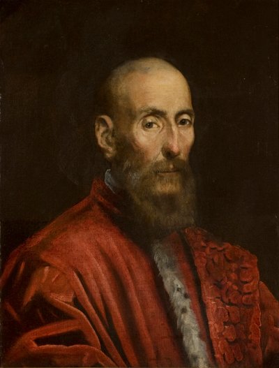 Senaattorin muotokuva tekijältä Jacopo Tintoretto