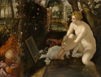 Susanna ja vanhimmat tekijältä Jacopo Tintoretto