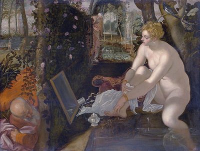 Susanna ja vanhimmat tekijältä Jacopo Tintoretto