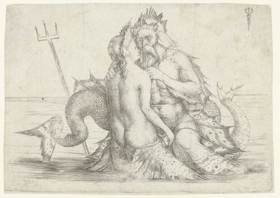 Triton ja Nereid syleissään tekijältä Jacopo de