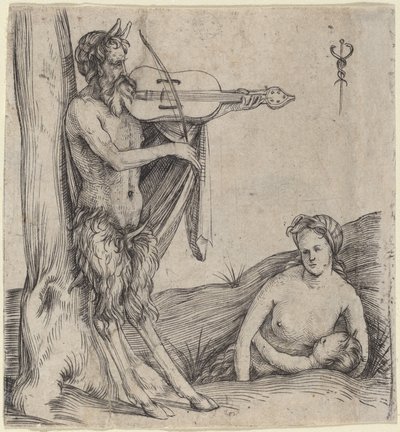 Satyrin perhe tekijältä Jacopo de