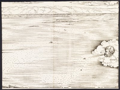 Näkymä Venetsiaan [oikea ylälohko], 1500. tekijältä Jacopo de Barbari
