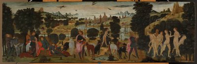 Diana ja Actaeon tekijältä Jacopo del Sellaio