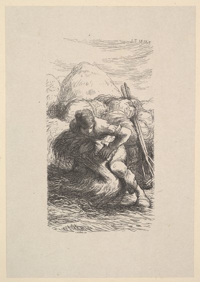 The Sheaf Binder, 1853. tekijältä Jacques Adrien Lavieille