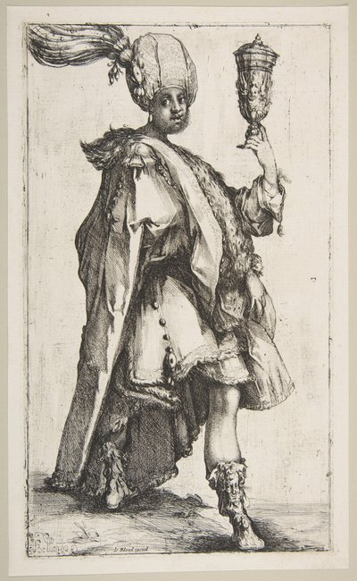 Balthasar, Three Magi -sarjasta, 1595-1616. tekijältä Jacques Bellange