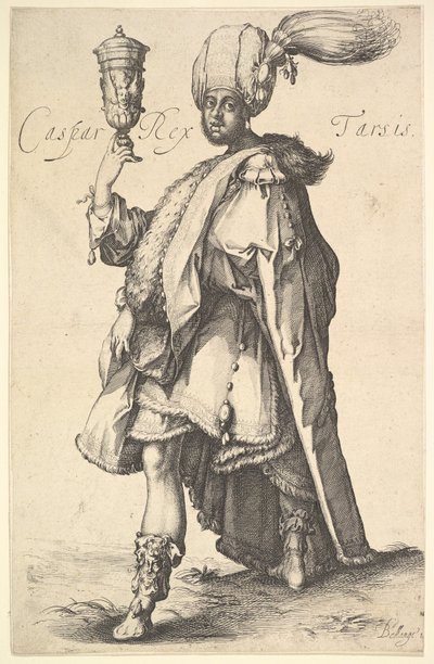 Caspar Jacques Bellangen kolmen magin sarjan jälkeen. tekijältä Jacques Bellange