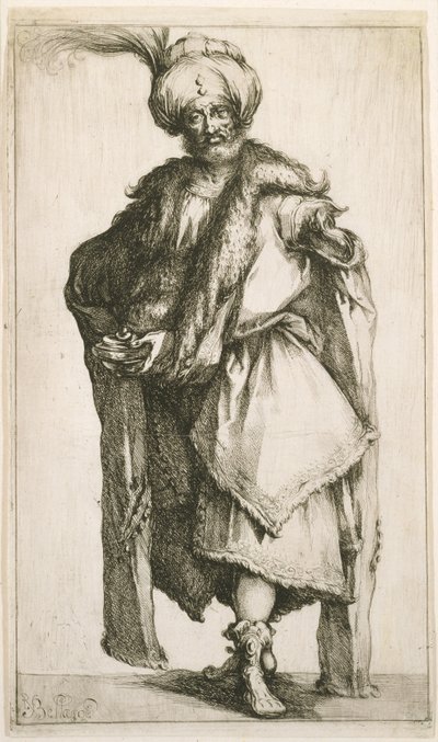 Caspar, n. 1610 (etsaus) tekijältä Jacques Bellange