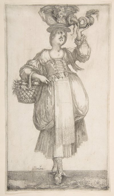Hortulana, Hortulanae-sarjasta, 1611. tekijältä Jacques Bellange