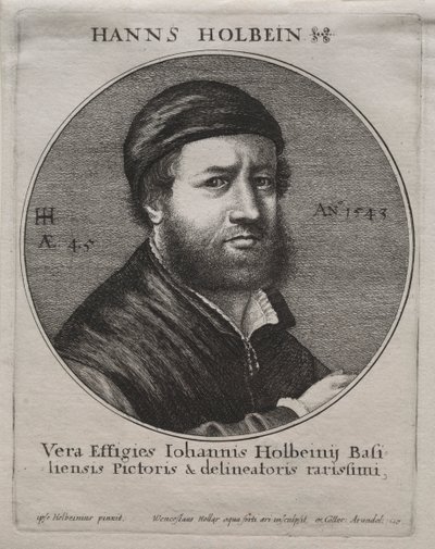 Hans Holbeinin muotokuva tekijältä Jacques Bellange
