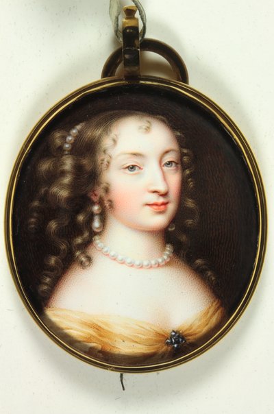 Nainen nimeltä Mary Killigrew, Madame Zuylestein (emali) tekijältä Jacques Bordier