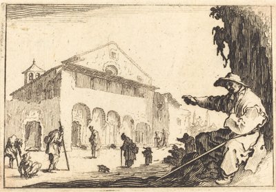 Almshouse tekijältä Jacques Callot