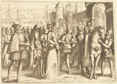 Saapuminen Valenciaan tekijältä Jacques Callot