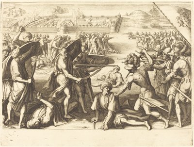 Hyökkäys ulompiin linnoituksiin tekijältä Jacques Callot