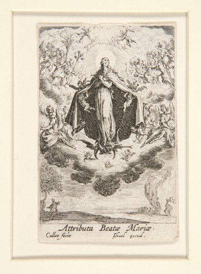 Neitsyen attribuutit, nro. 14 Neitsyen elämästä tekijältä Jacques Callot