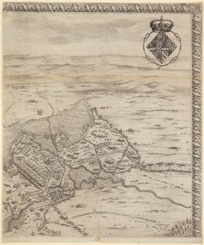 Ote teoksesta ”Bredan taistelu” tekijältä Jacques Callot